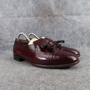 Bally Shoes Mens 8 Tassel Loafers Salisbury Wingtip Leather Brogue Classic Dress